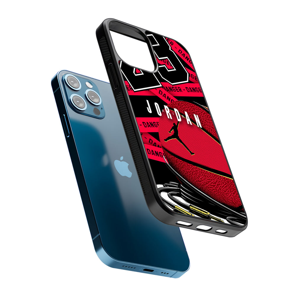 Air Jordan Hopefulness Ball 2D Rubber Phone Case | Slim Protective Phone Case