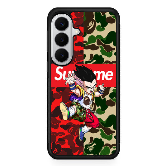 Bape Dragon Ball Supreme Camo Samsung Galaxy S26 Case | Slim Rubber Case for Samsung Galaxy S26