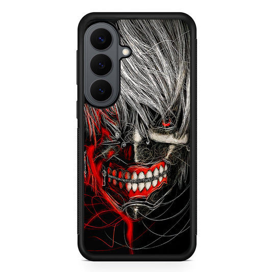 Ken Kaneki Tokyo Ghoul Art Samsung Galaxy S26 Plus Case | Slim Rubber Case for Samsung Galaxy S26 Plus