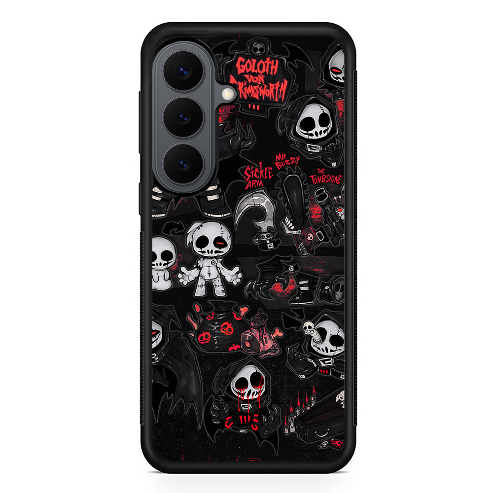 The Grim Reaper Samsung Galaxy S26 Plus Case | Slim Rubber Case for Samsung Galaxy S26 Plus