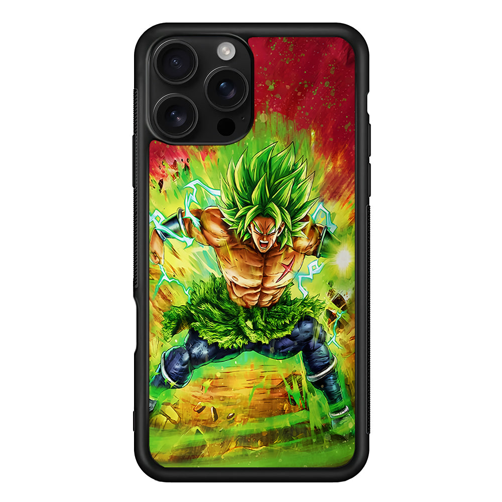 Broly Dragon Ball Super iPhone 16 Pro Case | Durable Protective Case for iPhone 16 Pro