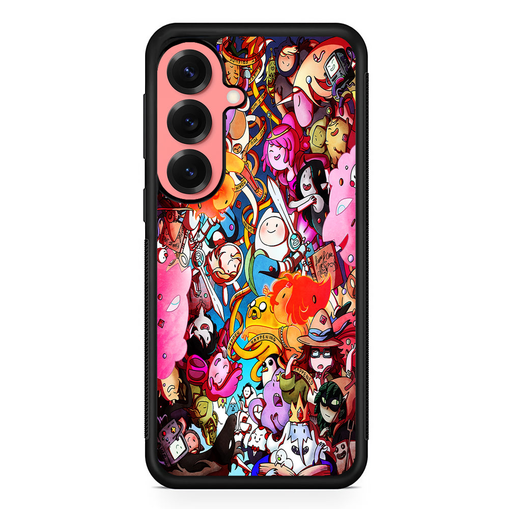Regular Show and Adventure Time Samsung Galaxy S25 Case | Protective Case for Samsung Galaxy S25