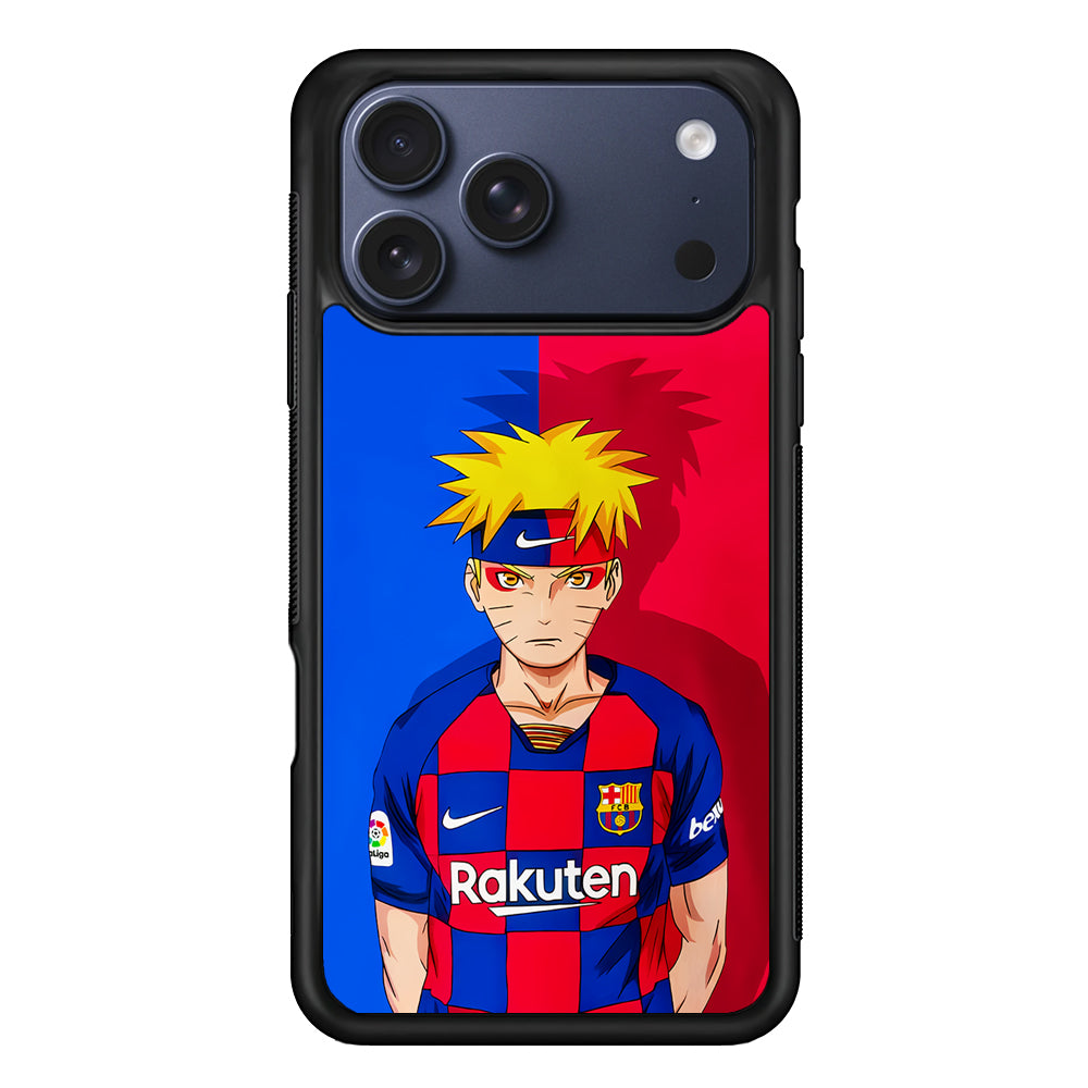 Naruto Barcelona Fc Jersey iPhone 17 Pro Max Case | Slim Protective Cover for iPhone 17 Pro Max