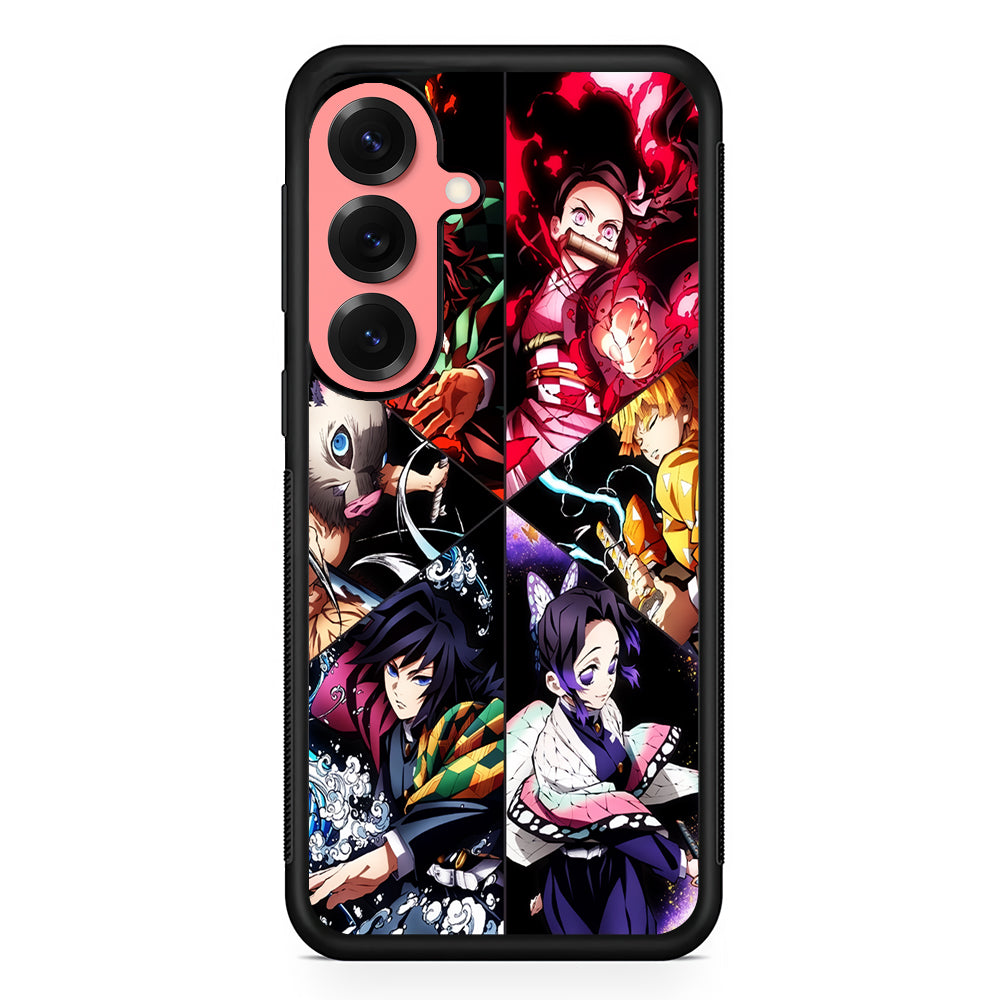 Demon Slayer Anime Characters Samsung Galaxy S25 Case | Protective Case for Samsung Galaxy S25