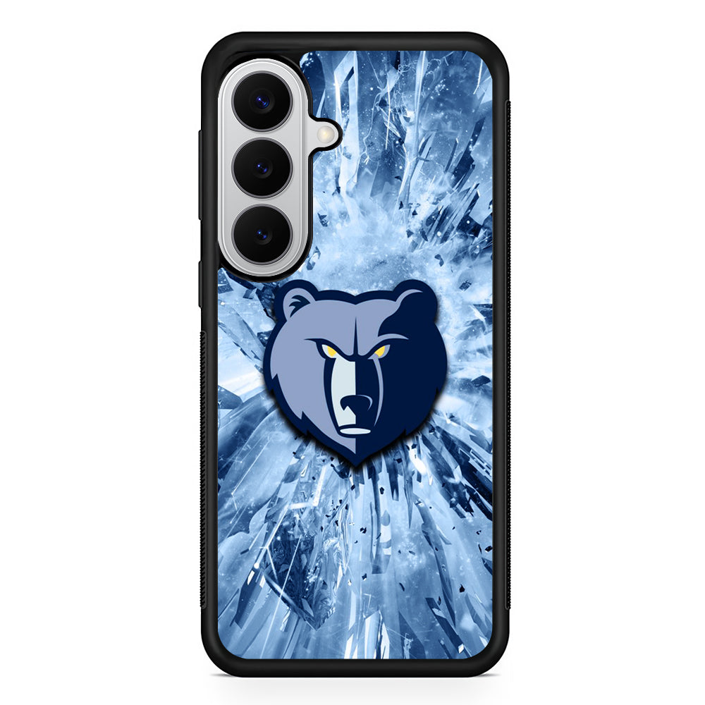 Memphis Grizzlies Crystal Samsung Galaxy S26 Case | Protective Rubber Cover
