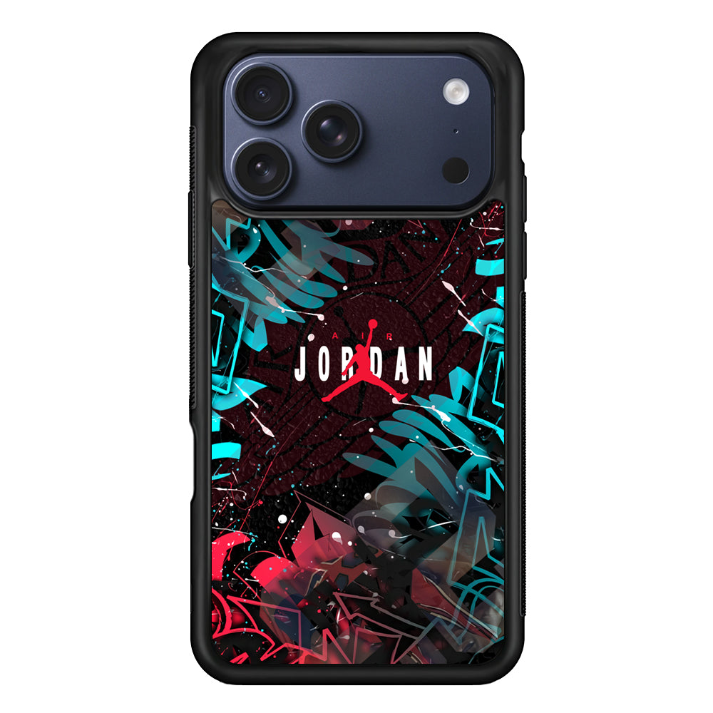 Air Jordan Beauty of Street Art iPhone 17 Pro Max Case | Durable Rubber Case for iPhone 17 Pro Max
