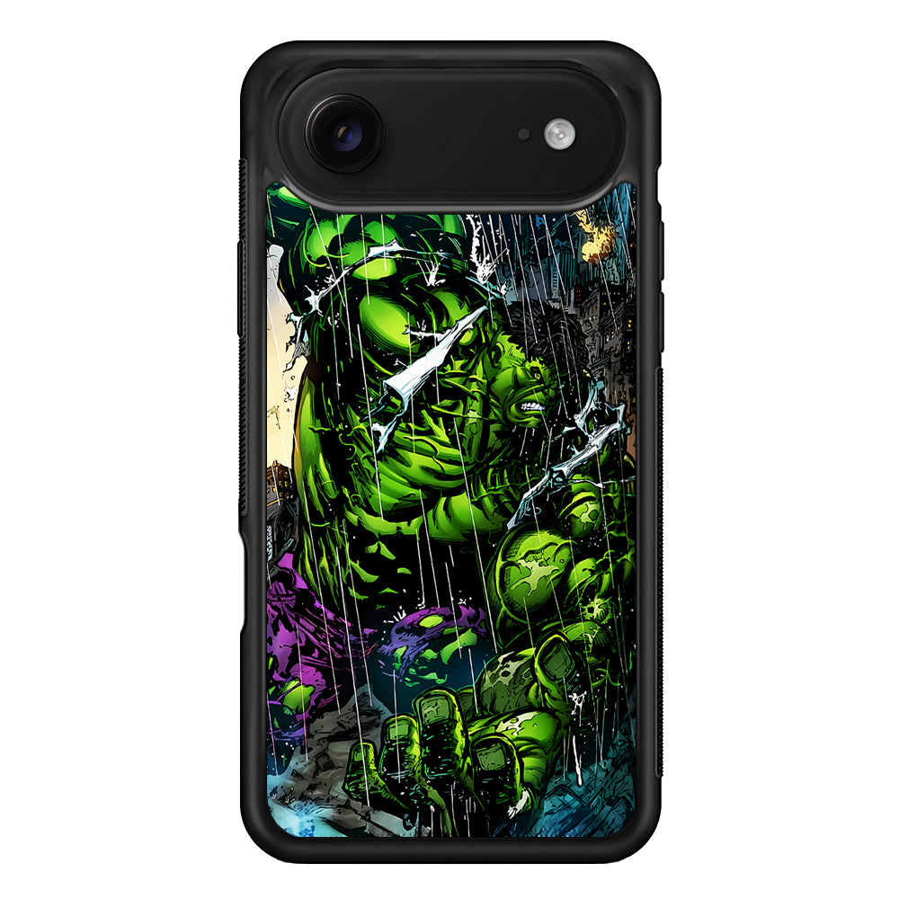 Angry Hulk Destroys The City iPhone 17 Air Case | Protective Case for iPhone 17 Air