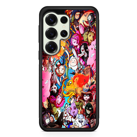 Regular Show and Adventure Time Samsung Galaxy S25 Ultra Case | Durable Rubber Case for Samsung Galaxy S25 Ultra