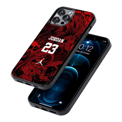 Air Jordan Lion Inside of Mind 2D Rubber Phone Case | Slim Protective Phone Case