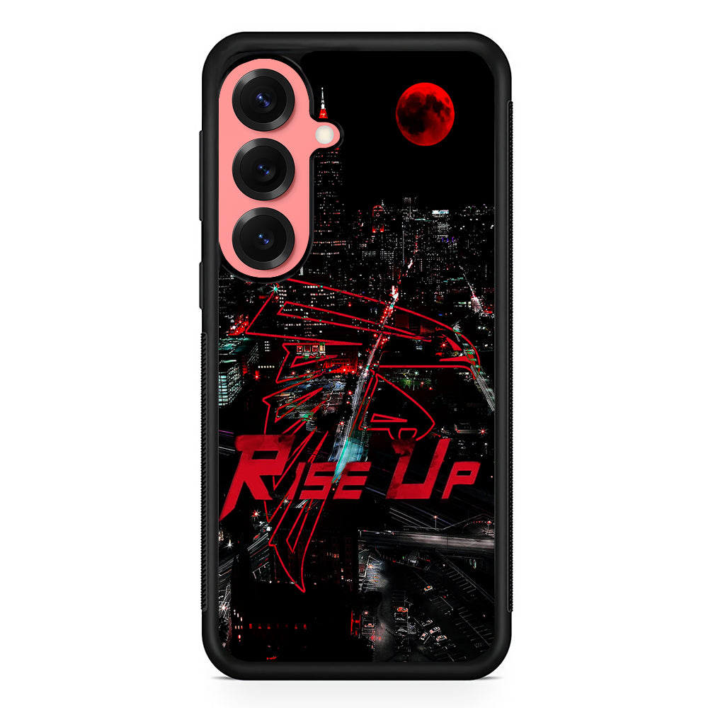 Atlanta Falcons Rise Up Samsung Galaxy S25 Case | Protective Case for Samsung Galaxy S25