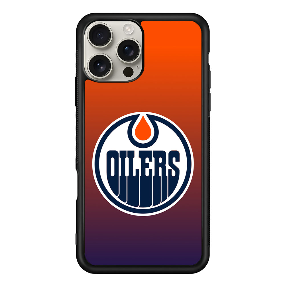 Edmonton Oilers Gradient iPhone 16 Pro Max Case | Stylish Protective Case for iPhone 16 Pro Max