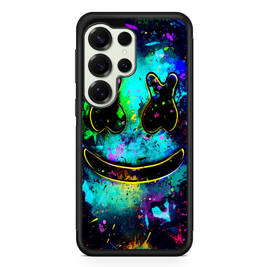 DJ Marshmello Painting Art Samsung Galaxy S25 Ultra Case | Durable Rubber Case for Samsung Galaxy S25 Ultra