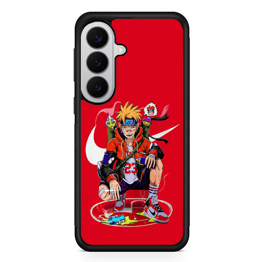 Nike Naruto Uzumaki Hypebeast Samsung Galaxy S26 Case | Slim Samsung Galaxy S26 Rubber Case