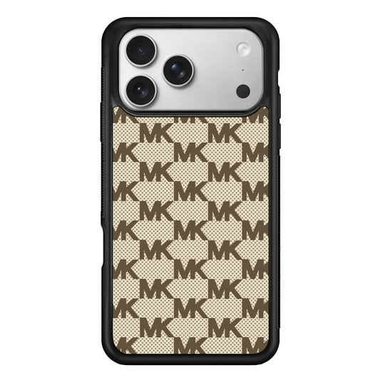Michael Kors Polka Dot Backdrop iPhone 17 Pro Case | Slim Rubber Case for iPhone 17 Pro
