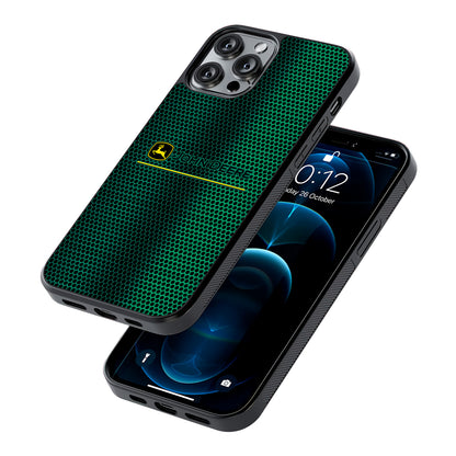 John Deere Luxury Hexagon 2D Rubber Phone Case | Durable Phone Case