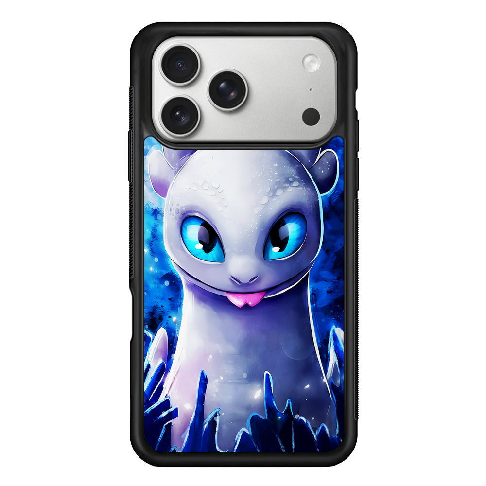 Light Fury How To Train Your Dragon iPhone 17 Pro Case | Slim Rubber Case for iPhone 17 Pro