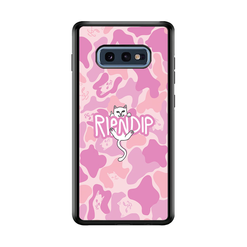 Rip N Dip Pink Camo Samsung Galaxy S10E Case | Slim Rubber Case for Samsung Galaxy S10E