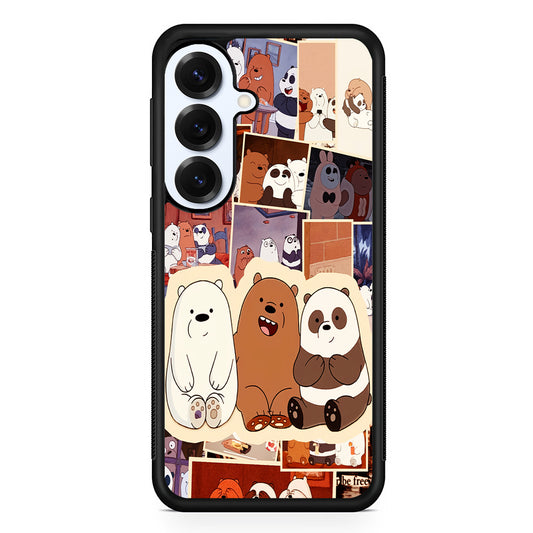 We Bare BearsAaesthetic Samsung Galaxy S25 Plus Case | Slim Rubber Cover for Samsung Galaxy S25 Plus