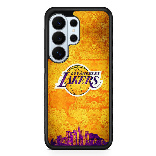 Los Angeles Lakers Pattern Samsung Galaxy S26 Ultra Case | Protective Phone Cover