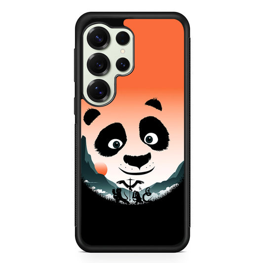 Kung Fu Panda Exercise Samsung Galaxy S25 Ultra Case | Durable Rubber Case for Samsung Galaxy S25 Ultra