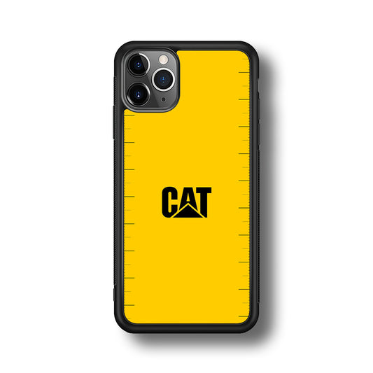 Caterpillar Logo Heavy Duty iPhone 11 Pro Max Case | Slim Rubber Case for iPhone 11 Pro Max