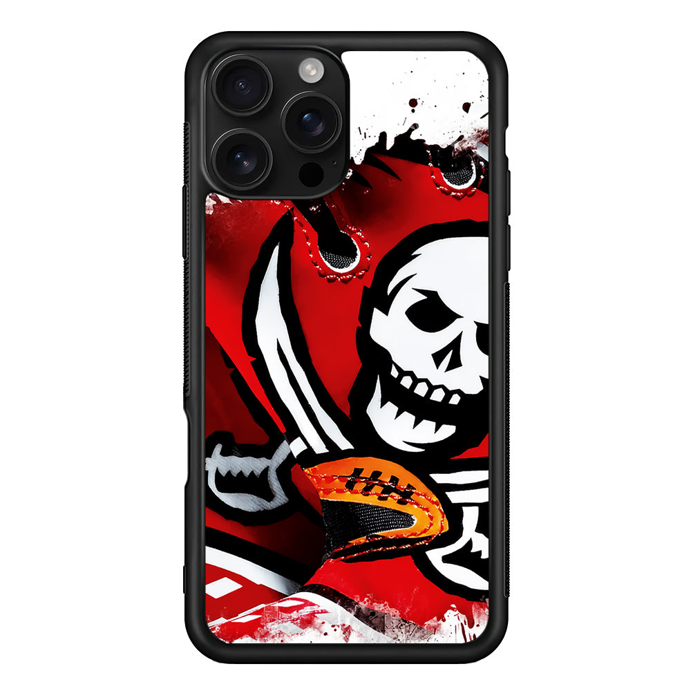 Tampa Bay Buccaneers Gloves iPhone 16 Pro Case | Durable Protective Case for iPhone 16 Pro