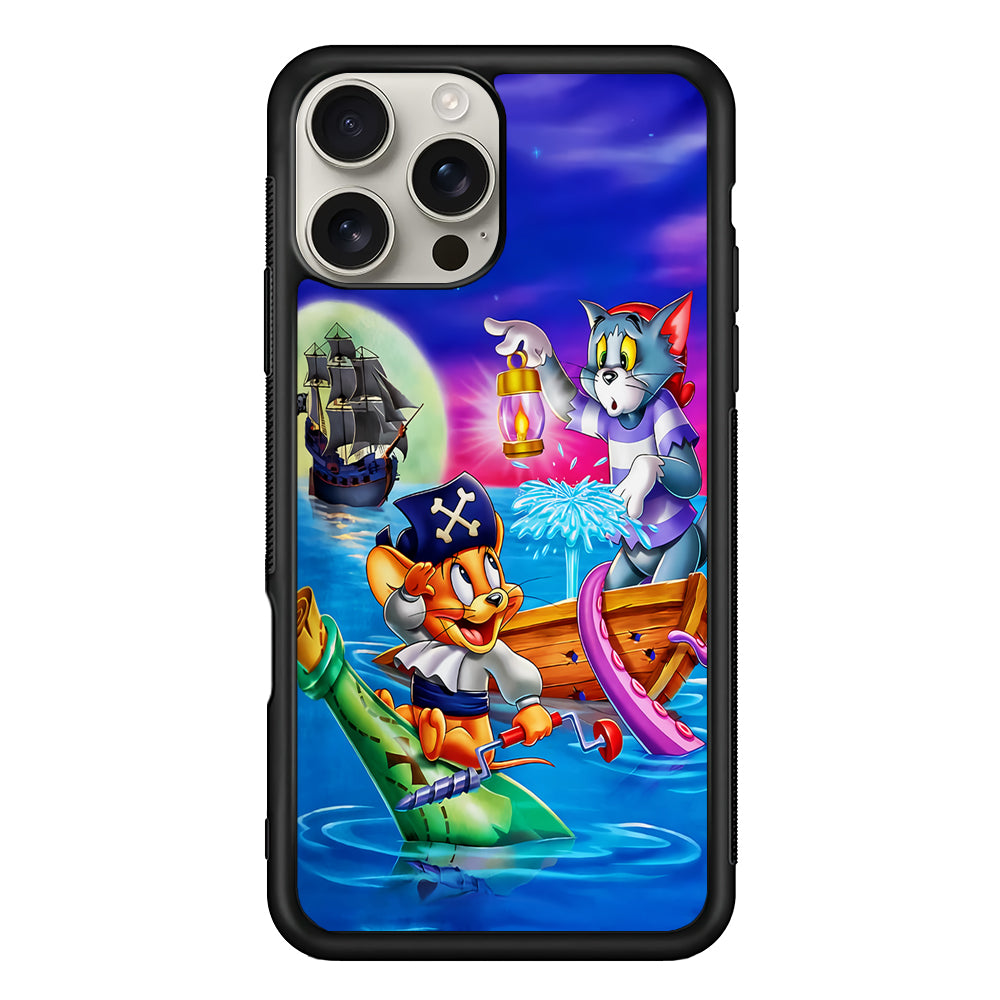 Tom and Jerry Pirates iPhone 16 Pro Max Case | Stylish Protective Case for iPhone 16 Pro Max