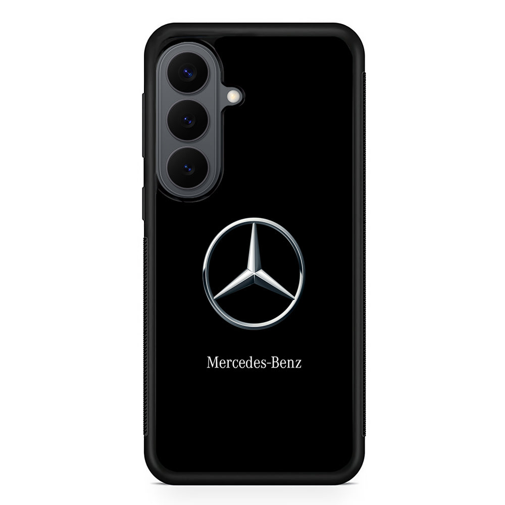 Mercedes-Benz Metallic Silver Samsung Galaxy S26 Plus Case | Slim Rubber Case for Samsung Galaxy S26 Plus