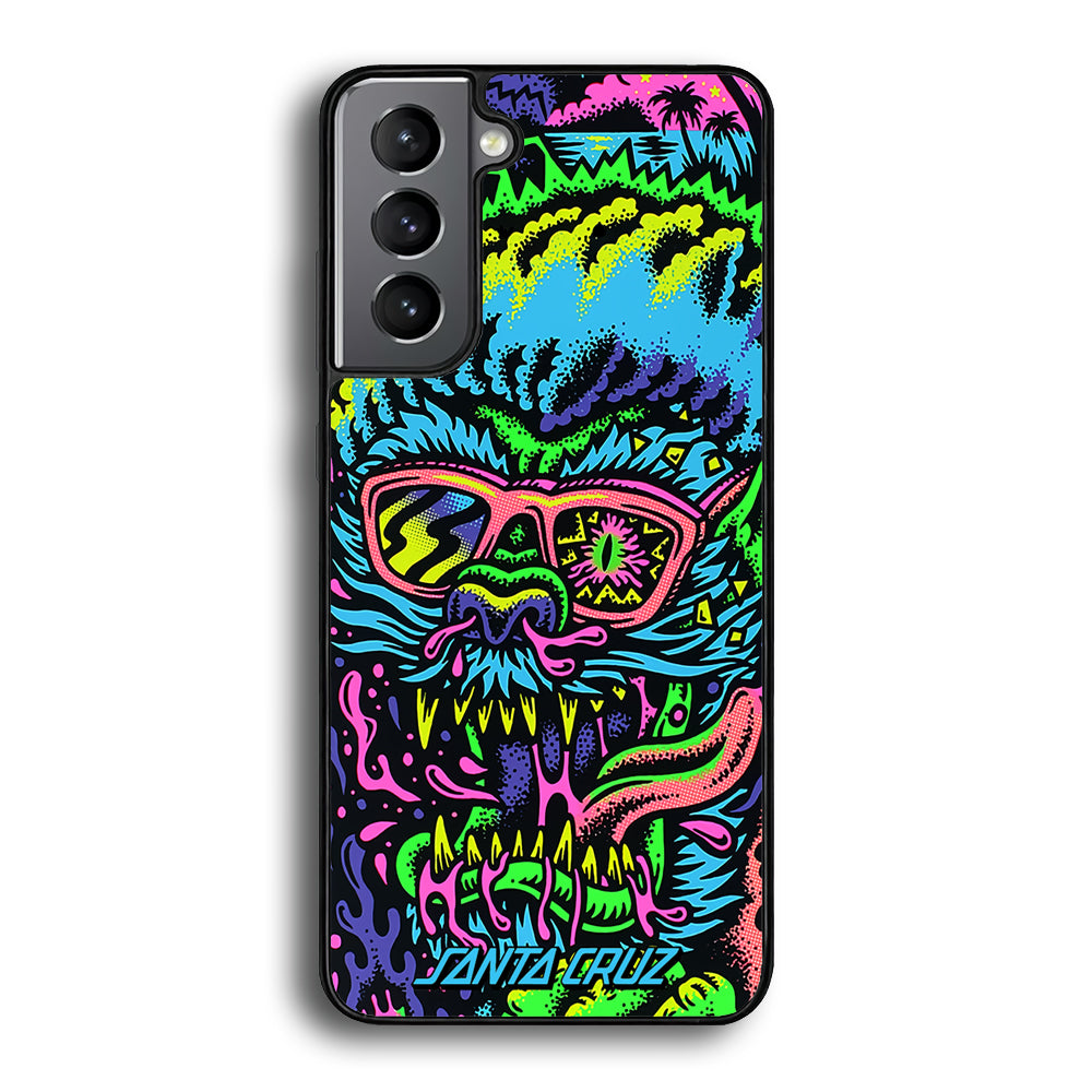 Santa Cruz Beast Rampage Samsung Galaxy S21 Case | Slim Rubber Case for Samsung Galaxy S21