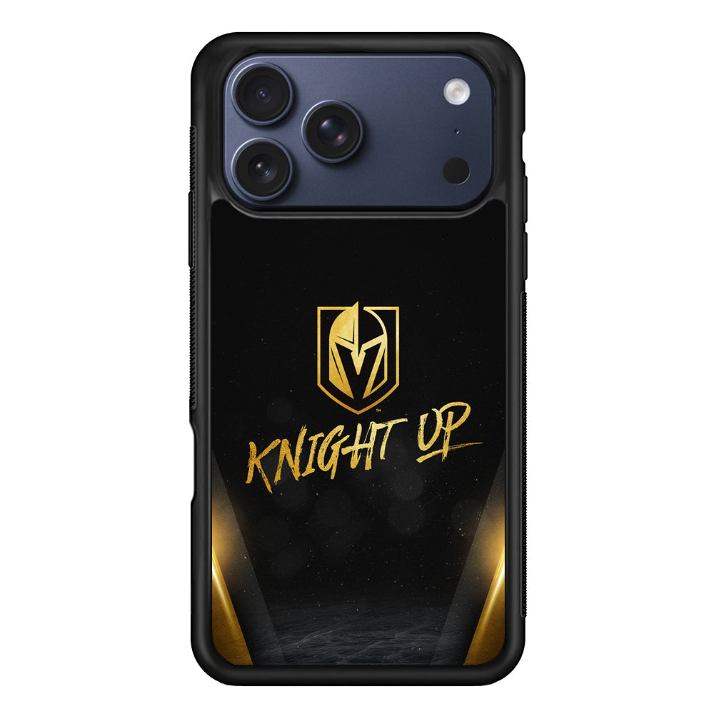 Vegas Golden Knights Up iPhone 17 Pro Max Case | Slim Protective Cover for iPhone 17 Pro Max