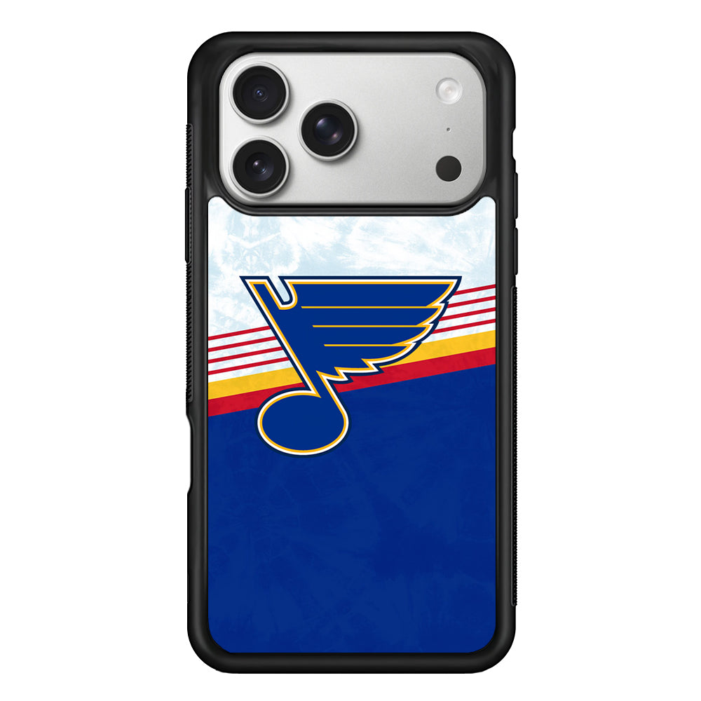 St. Louis Blues Logo iPhone 17 Pro Case | Slim Rubber Case for iPhone 17 Pro