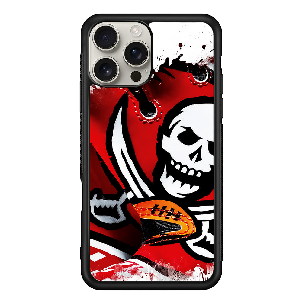 Tampa Bay Buccaneers Gloves iPhone 16 Pro Max Case | Stylish Protective Case for iPhone 16 Pro Max