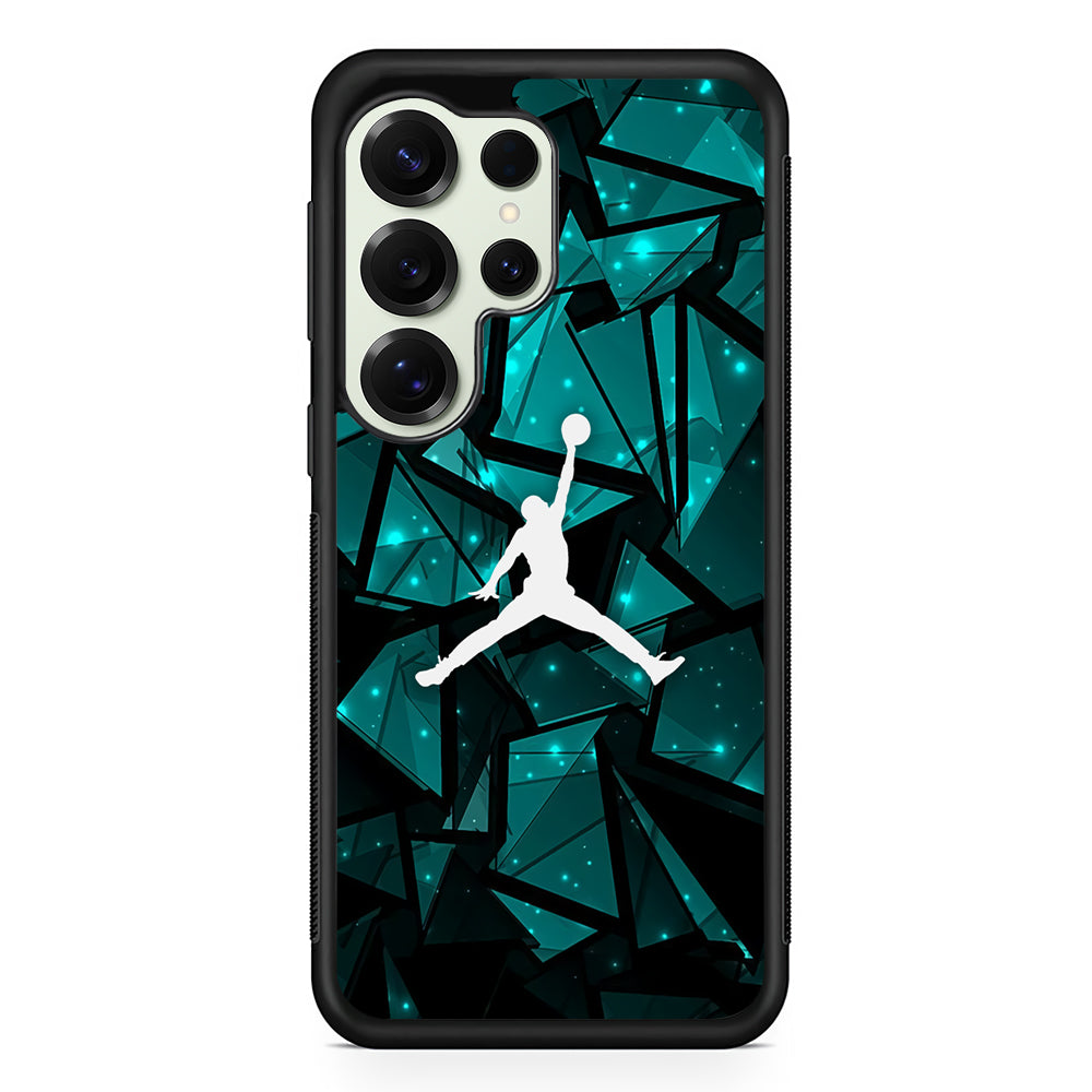 Air Jordan Shards of Crystal Samsung Galaxy S25 Ultra Case | Durable Rubber Case for Samsung Galaxy S25 Ultra