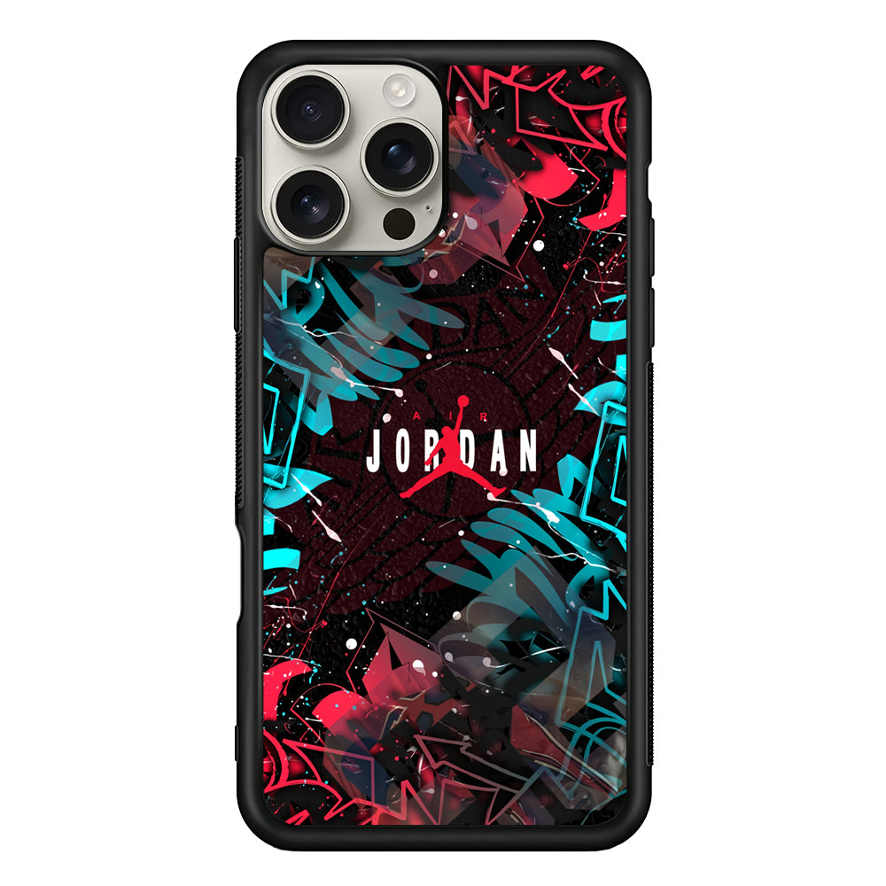 Air Jordan Beauty of Street Art iPhone 16 Pro Max Case | Durable Everyday Protective Cover