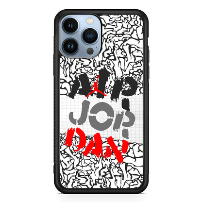 Air Jordan Drop The Paintbrush 2D Rubber Phone Case | Slim Protective Phone Case