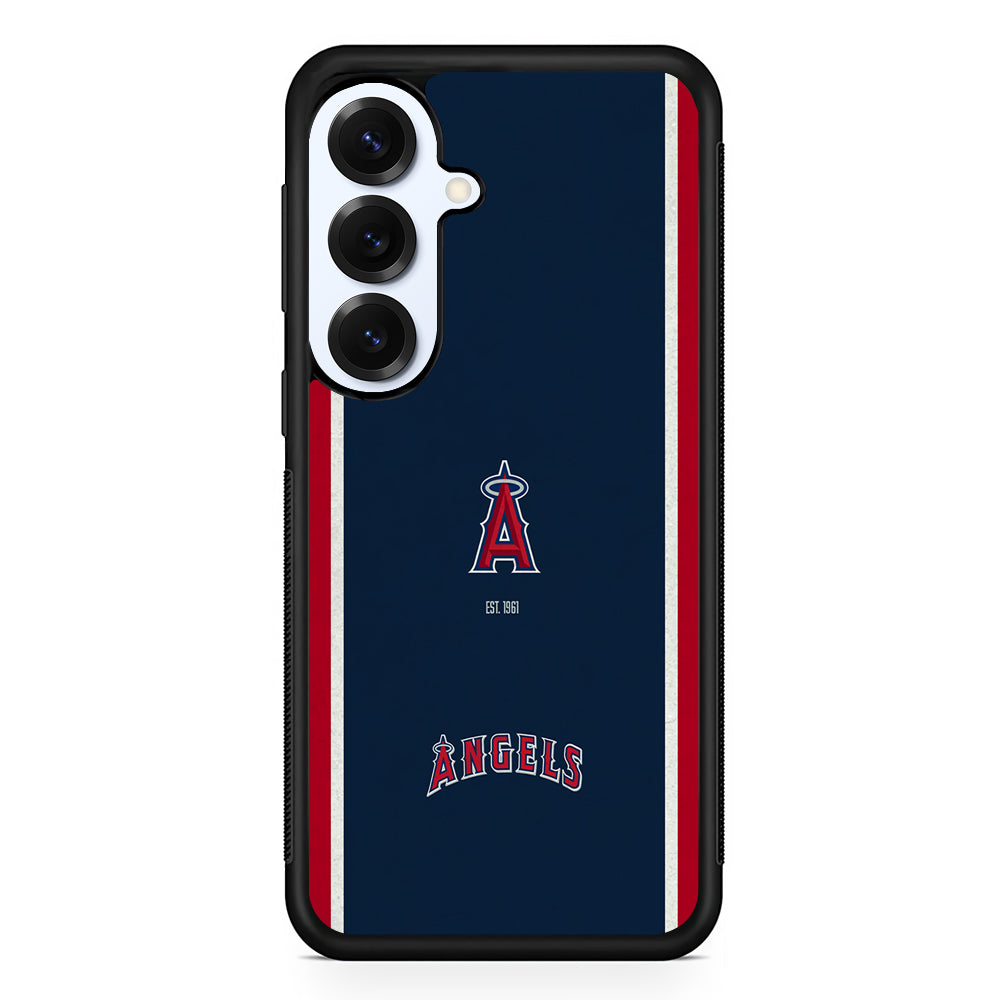 Los Angeles Angels Logo Samsung Galaxy S25 Plus Case | Slim Rubber Cover for Samsung Galaxy S25 Plus