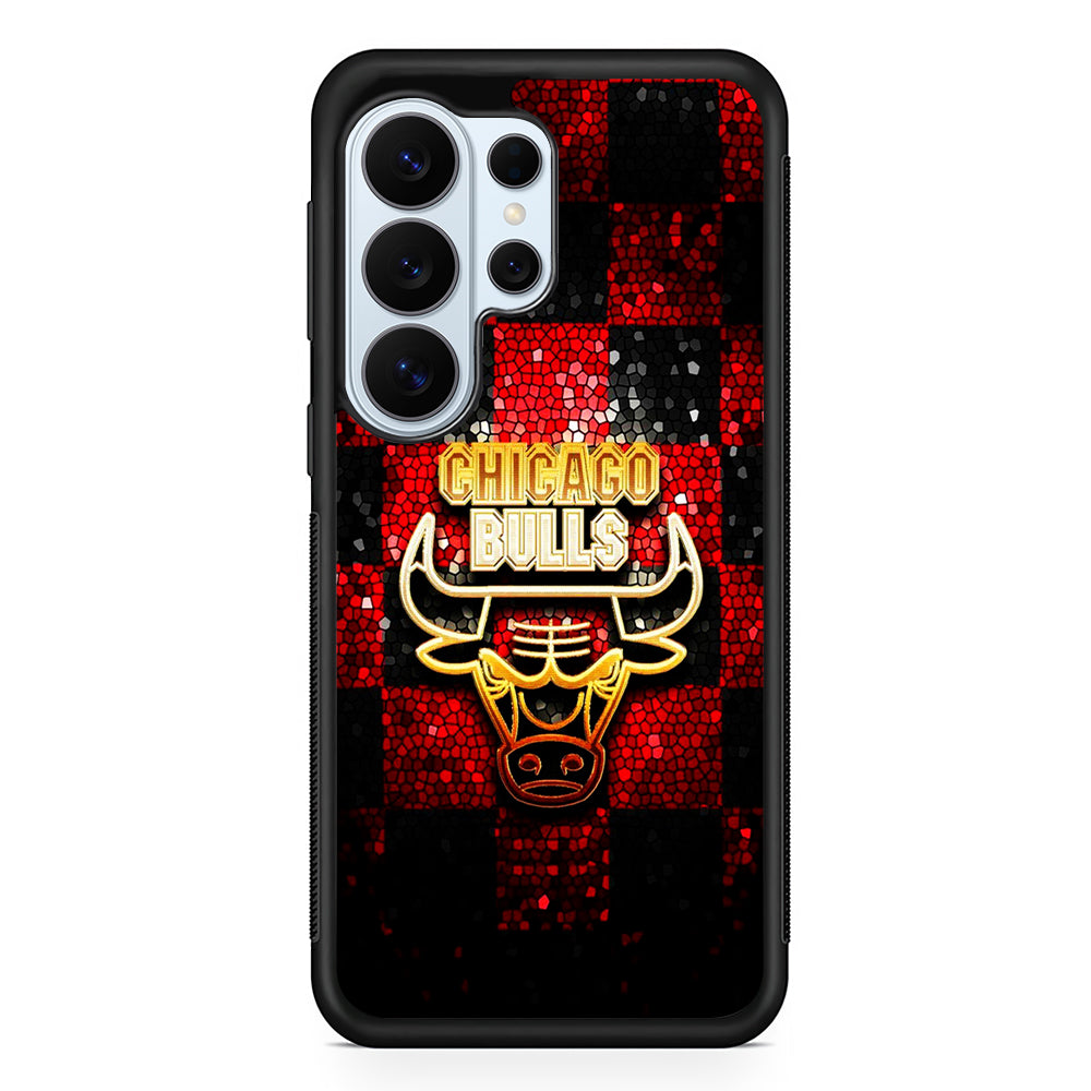 Chicago Bulls Glitter Samsung Galaxy S26 Ultra Case | Protective Phone Cover