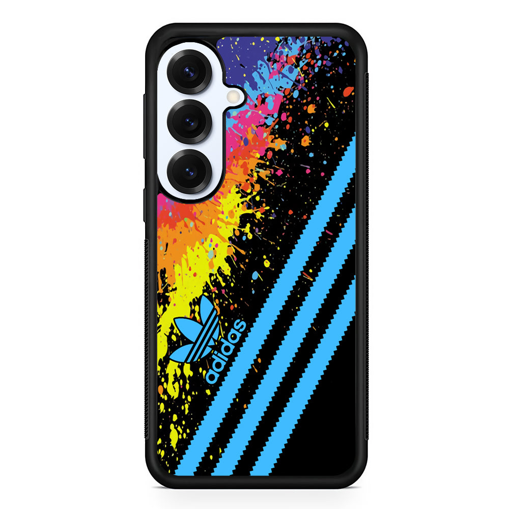 Adidas Stripe Paint Samsung Galaxy S25 Plus Case | Durable Samsung Galaxy S25 Plus Phone Case