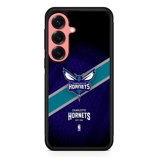 Charlotte Hornets Logo Samsung Galaxy S25 Case | Protective Case for Samsung Galaxy S25