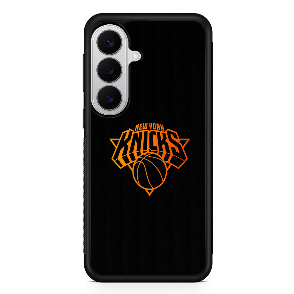 New York Knicks Logo Samsung Galaxy S26 Case | Protective Rubber Cover