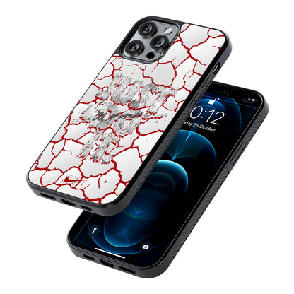 Nike On The Red Crack 2D Rubber Phone Case | Slim Protective Phone Case
