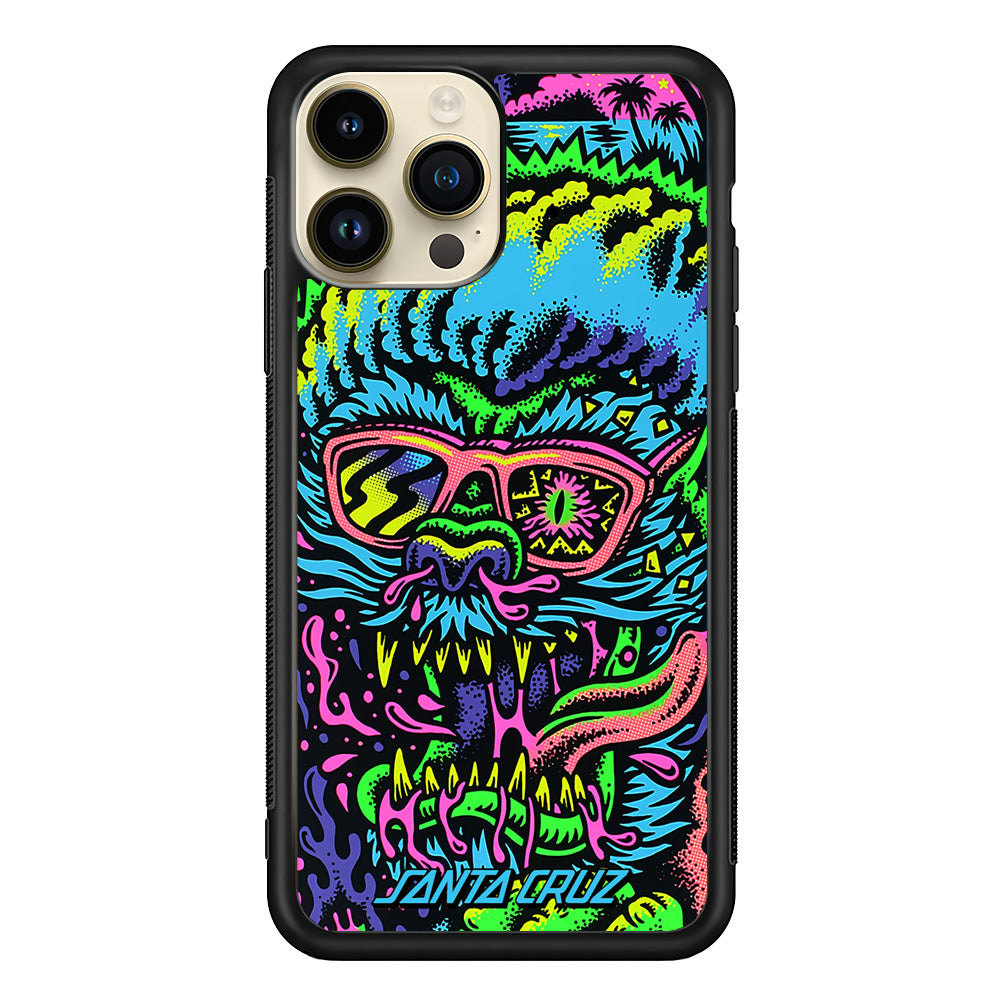 Santa Cruz Beast Rampage iPhone 14 Pro Case | Slim Rubber Case for iPhone 14 Pro