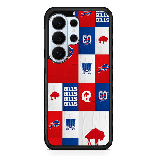 Buffalo Bills Collage Samsung Galaxy S26 Ultra Case | Protective Phone Cover