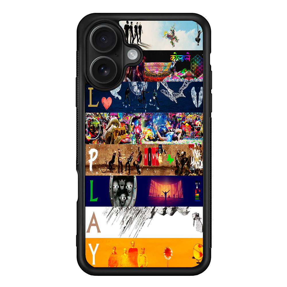 Coldplay Favorite Poster iPhone 16 Case - Oxvistore