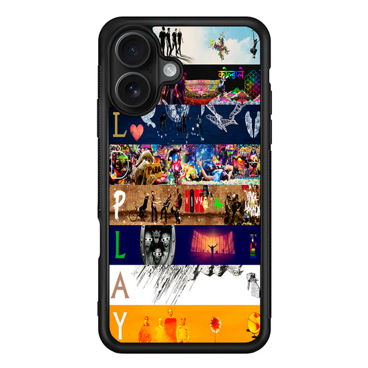 Coldplay Favorite Poster iPhone 16 Case - Oxvistore
