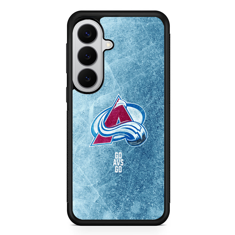 Colorado Avalanche Logo Samsung Galaxy S26 Case | Protective Rubber Cover