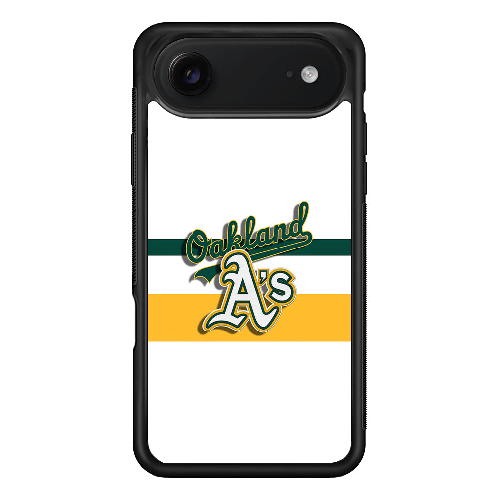 Oakland Athletics Logo iPhone 17 Air Case | Protective Case for iPhone 17 Air