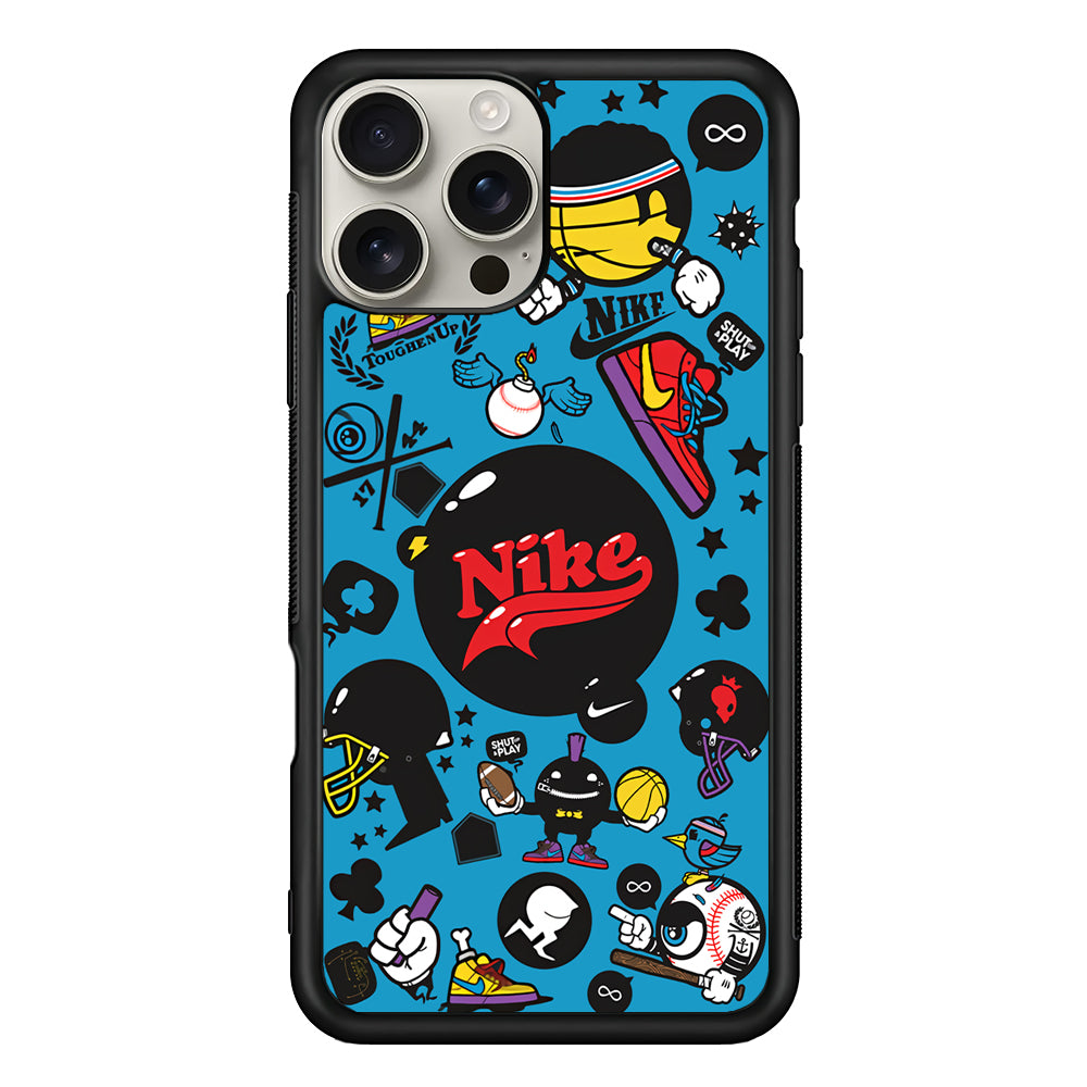 Nike Assembly of Struggle iPhone 16 Pro Max Case | Durable Everyday Protective Cover
