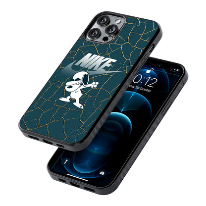 Nike and Snoopy Snoop Dab 2D Rubber Phone Case | Slim Protective Phone Case