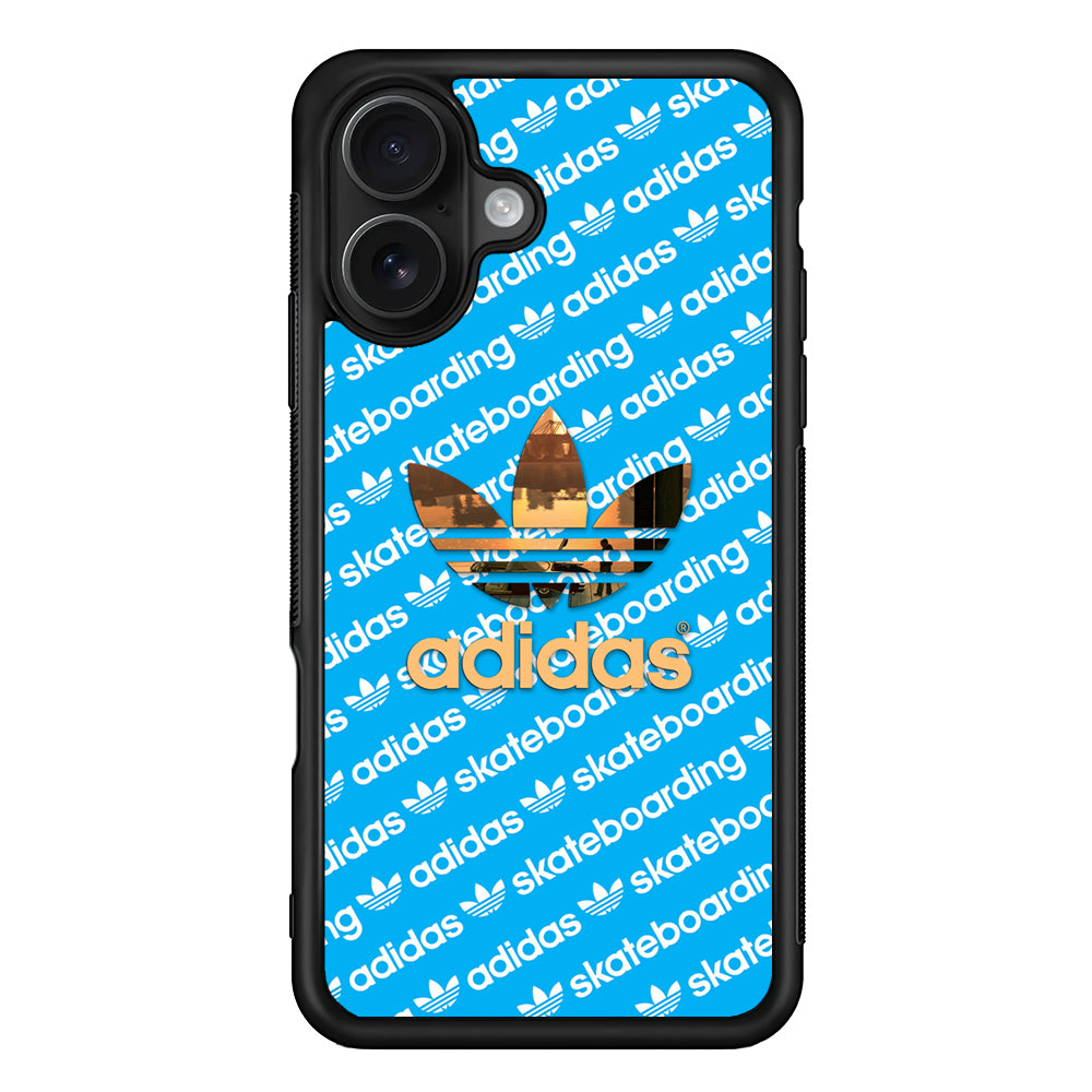 Adidas Skateboarding Patern Box iPhone 16 Case - Oxvistore
